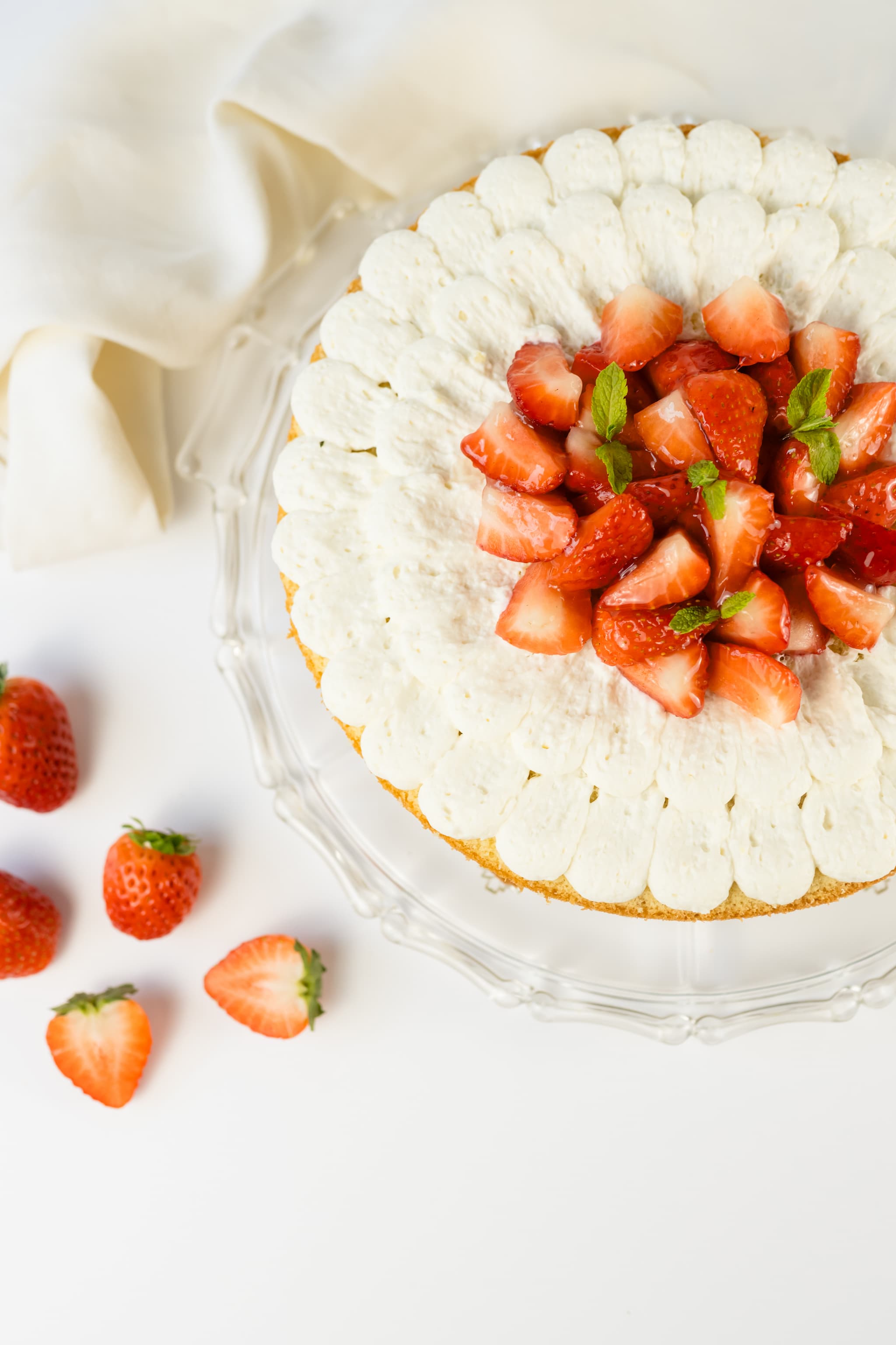 Fresas con Nata entera - Tartamen