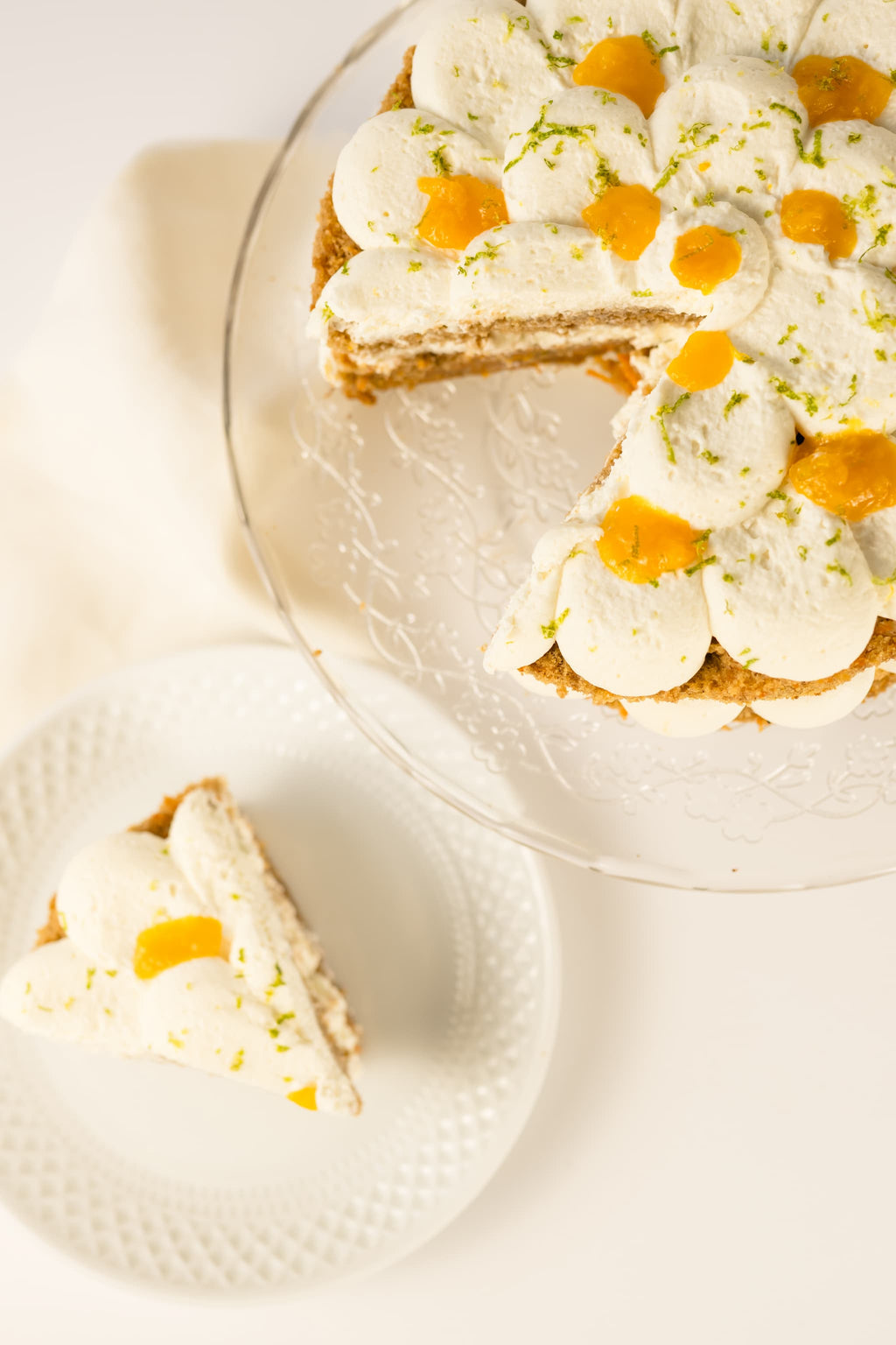 Zanahoria con mango y lima
