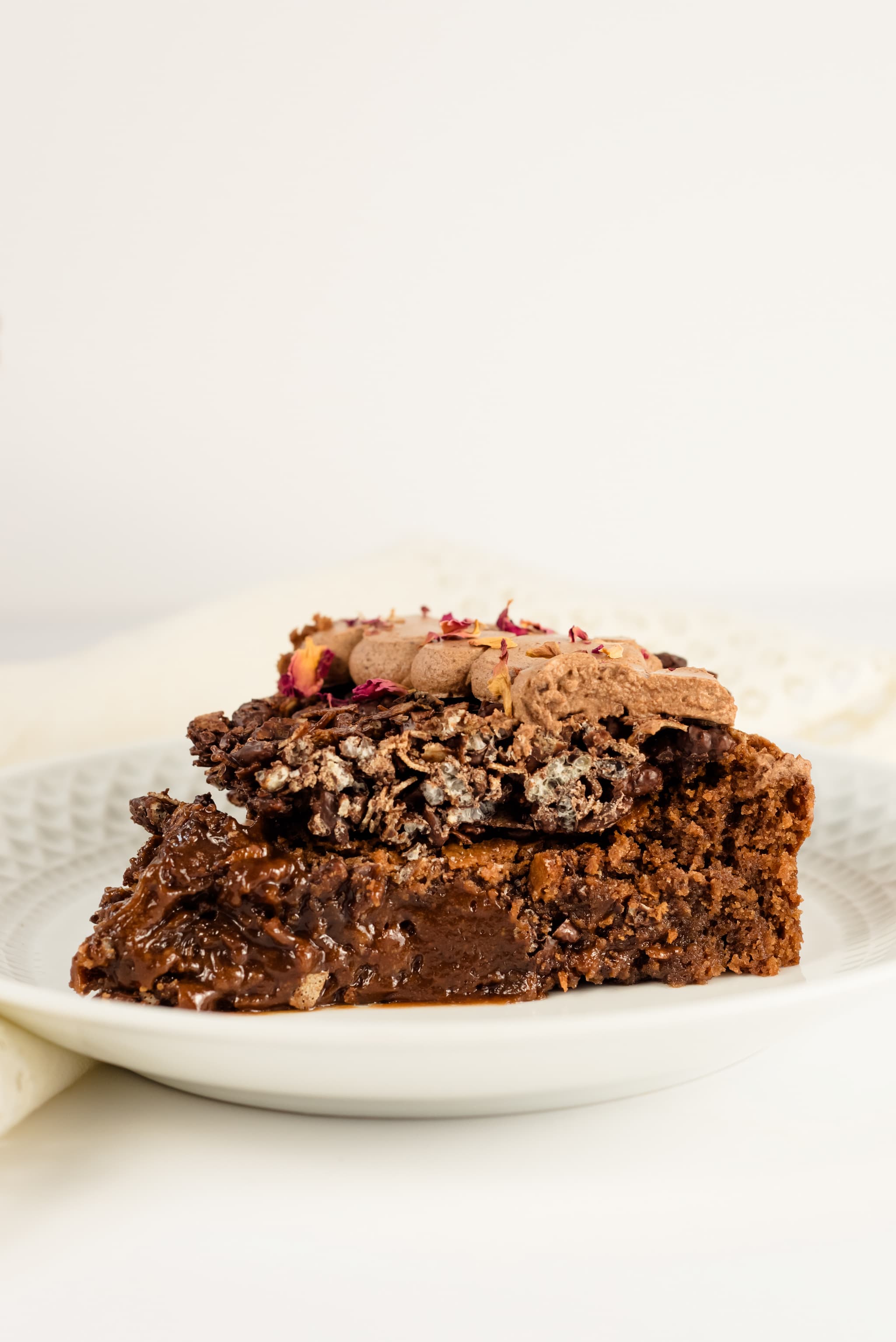 Chocolate y Chocoflakes porción - Tartamen
