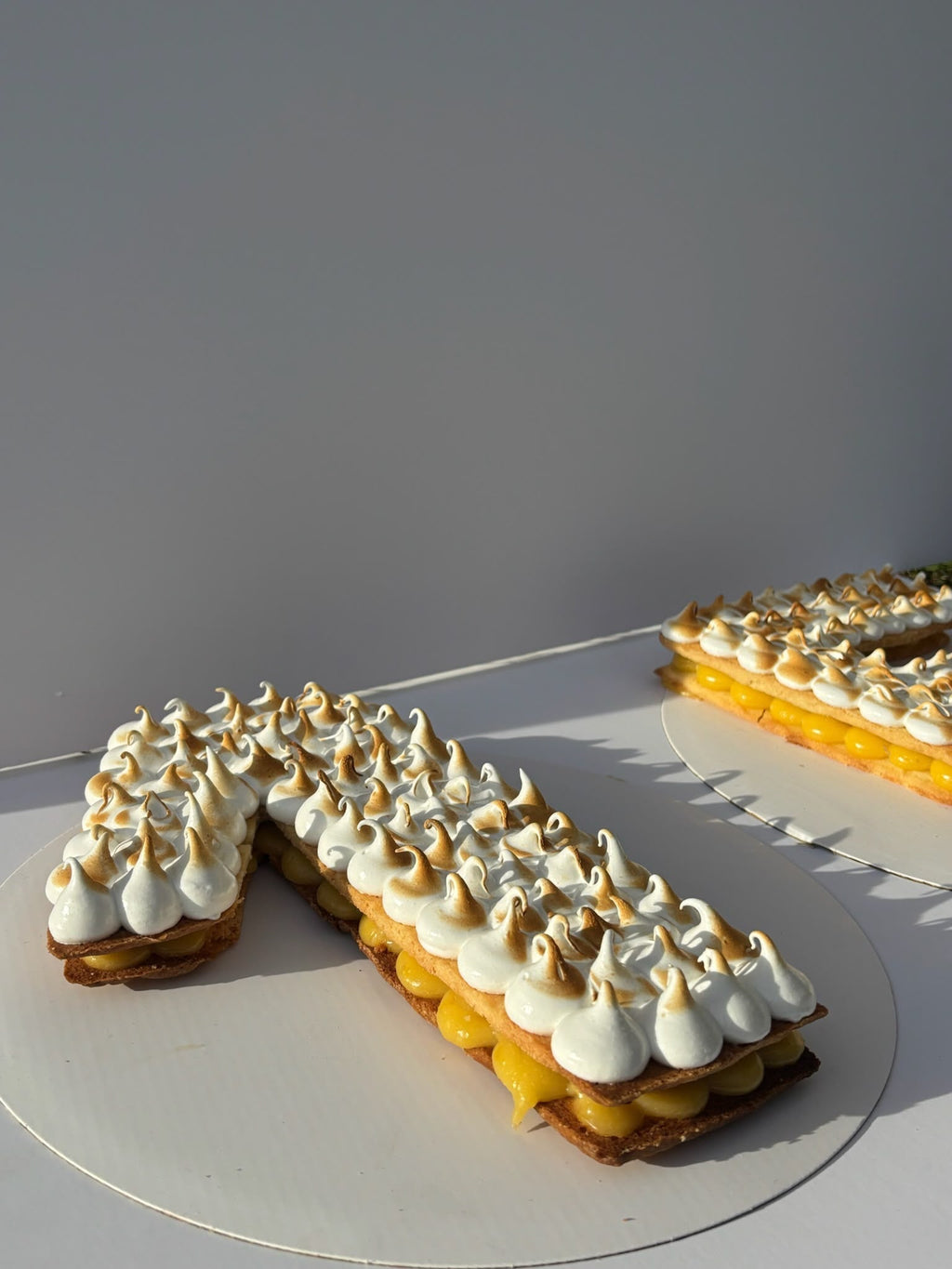Tarta de números de limón Tartamen